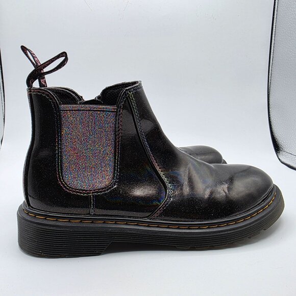 Dr Martens 2976 Sparkle Rays Womens Size 5 Black Boots Walking Casual Outdoors - Picture 12 of 13